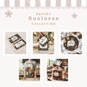 Rustic Baking Business Papieren Bekers