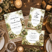 Save The Date Mariage de grange rustique