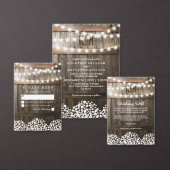 Poster Rustic Babys Respiration Mariage 17 Table Seating (Personnalisez la collection de ce créateur indépendant.)
