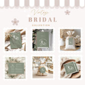 Invitation Vélo rustique Douche Florale