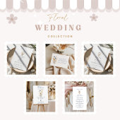 Invitation Rustic Blue Floral Garden Wedding