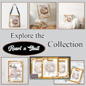 Assiettes En Carton Baby shower Floral Boho rustique