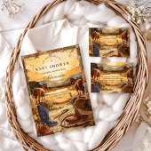 Invitation Rustic Desert Rodeo Baby Shower
