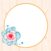 Invitation Mariage floral rustique