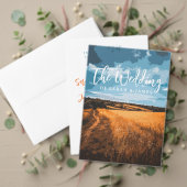 Zonovergoten Gouden Landelijke Zomer Landelijk Vel Bedankjes Labels (Personaliseer deze collectie van deze onafhankelijke maker. Test)