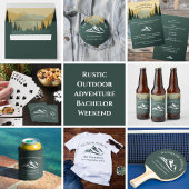 T-shirt Outdoor Adventure Mountain Bachelor Week-end