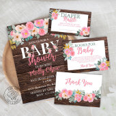 Rustic Floral Party Favor Gable Box Bedankdoosjes