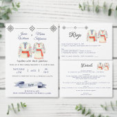 Save The Date Mariage roumain rustique Costumes folkloriques tra (Personnalisez la collection de ce créateur indépendant.)