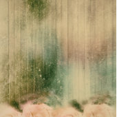 Carte Rustique de réception de mariage Rose