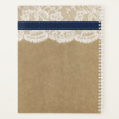 Collection Rustique de Mariages de tournesol Kraft (Dos)