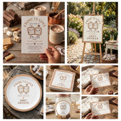 Serviette En Papier Encore plus d'amour Aventure Baby Shower