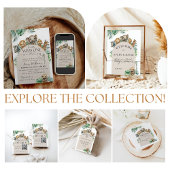 Safari Dier Oerwoud Modern Baby shower Bedankkaart