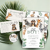 Serviette En Papier Tropical Jungle Safari Animaux Baby showers Garçon