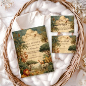 Serviette En Papier Safari Foliage & Friends Baby Shower