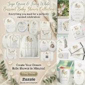 Numéro De Table Baigneuse Bohème Baby Shower