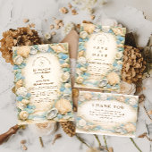 Invitation Sandy Shore Seashell Wedding