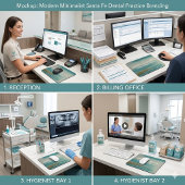 Calendrier mural de bureau de dentiste drôle pour
