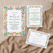 Étiquette de retour de fleurs de mariage tulipe d' (Personnalisez la collection de ce créateur indépendant. )