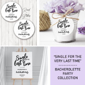 Poster Bachelorette minimaliste