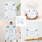 Sea You Soon Baby Shower Invitation