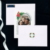 Elegant wintergroen servet (Personaliseer de collectie van deze zelfstandige maker.)