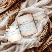 Serviette En Papier Serene Coastal Sail Birthday