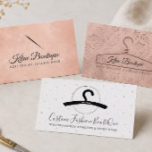 Carte De Visite Logo d'Aiguille et de Fils Couturière Couture Tail