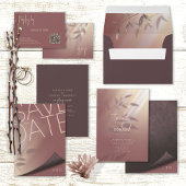 Sticker Rond Initiales du Mariage de sceau de cire en cuivre ID