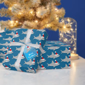 Requin mignon dans le Carte de remerciements de Sa (Personnalisez la collection de ce créateur indépendant.)