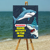 Requins déguisés Invitation d'anniversaire à thème