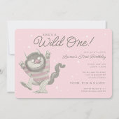 WILD | Wilde dingen en Max - Roze Sticker