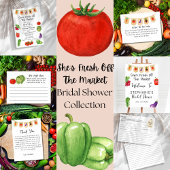 Invitation Elle est fraîche hors du marché QR Code Fête des m