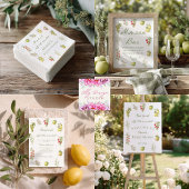 Poster Elle est fraîche sur le marché Mimosa Bar