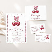 Carte D'accompagnement Cherry On Top Devinez Combien De Baisers Jeu Nupti