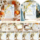 Main Squeeze Honeymoon Fund QR Code  Reclamebord Met Voetstuk