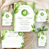 Carte D'accompagnement She Found Her Perfect Matcha Bridal Shower Advice