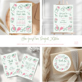 Invitation She Found Her Perfect Matcha Green  Bridal Shower