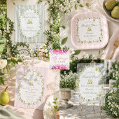 Étiquette d'adresse de mariage Parfait Pear