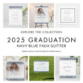 Papier Budget 2022 Parties scintillant Bleue photo Grad A