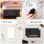 Roos Gold Logo | VoedingsVisitekaartje Vierkante Visitekaartje