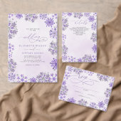 Décapsuleur Mariage d'hiver flocons de neige violet argent Mon (Personnalisez la collection de ce créateur indépendant. )