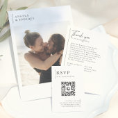 Invitation de Mariage Élégante et Moderne