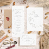 Cartons Réponse Flore simple et élégant