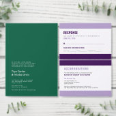 Invitations de mariage minimalistes (Personnalisez la collection de ce créateur indépendant.)