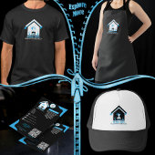 Casquette Services de nettoyage professionnel simple et mode