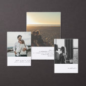 Signe de table de thème photo simple (Personnalisez la collection de ce créateur indépendant.)