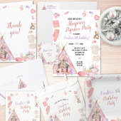 Étiquette Sleepover Pajama Birthday Party Return Address