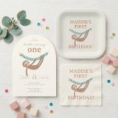 Invitation Slumberkins Sloth Birthday Party