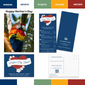 Zakelijk evenement Red Heart Happy Moederdag Flesjeskoeler