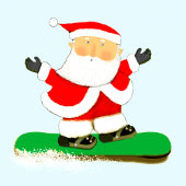 Décoration En Céramique Snowboard personnalisé